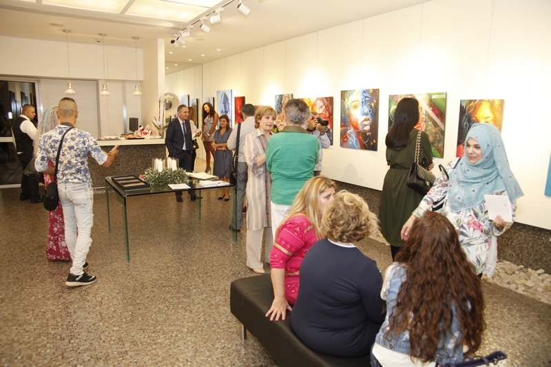 Opening of Nina Taher's Solo Exhibition 'Woman'